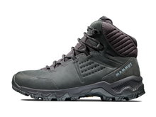 Mammut Wanderschuhe Nova Mid IV GTX (All-Terrain, Nubukleder, wasserdicht) schwarz/schwarz Damen